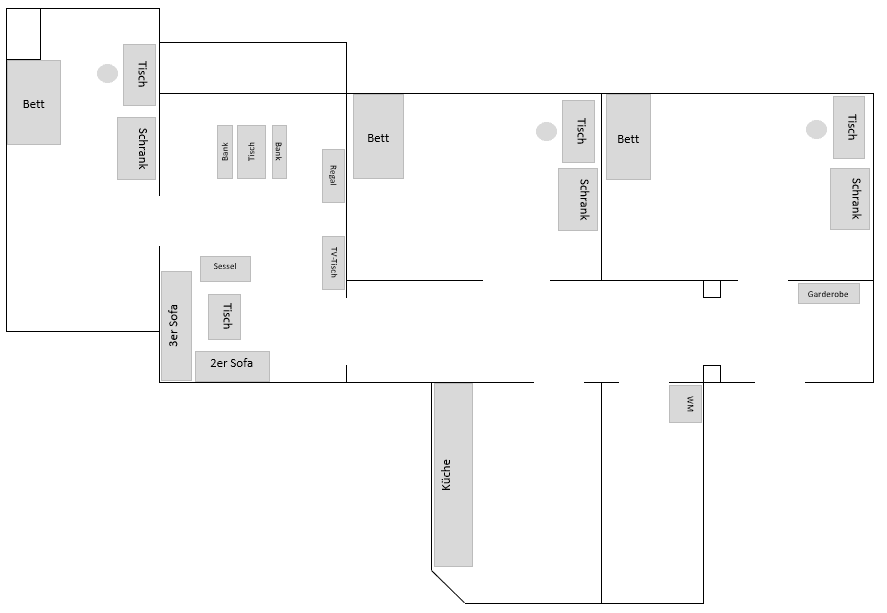 Prenájom bytu 108 m², Kemnastr. 17, Recklinghausen, Severné Porýnie - Westfálsko Prenájom bytu 108 m², Kemnastr. 17, Recklinghausen, Severné Porýnie - Westfálsko
