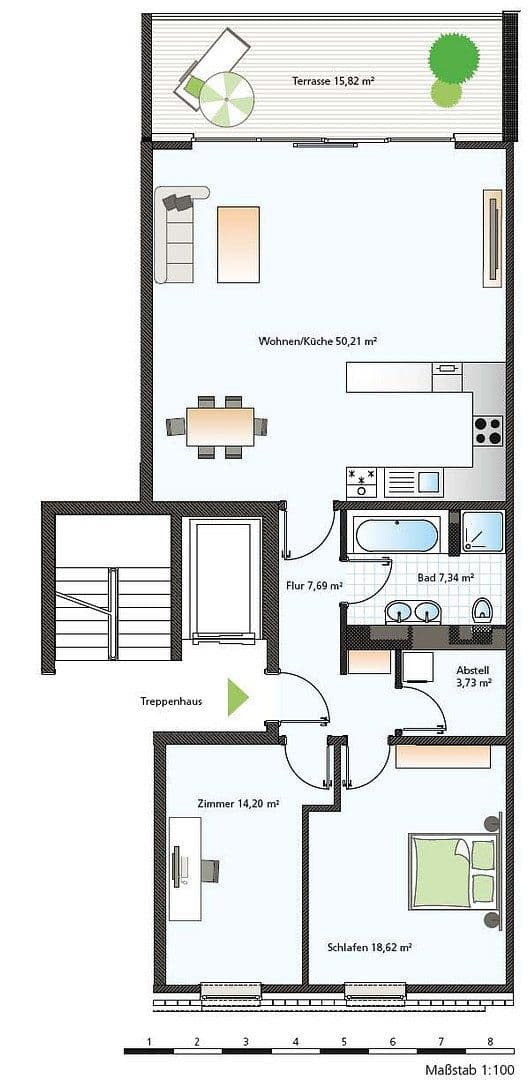 Prenájom bytu 3-izbový 110 m², Klaus-Groth-Straße 92, Hamburg, Hamburg Prenájom bytu 3-izbový 110 m², Klaus-Groth-Straße 92, Hamburg, Hamburg