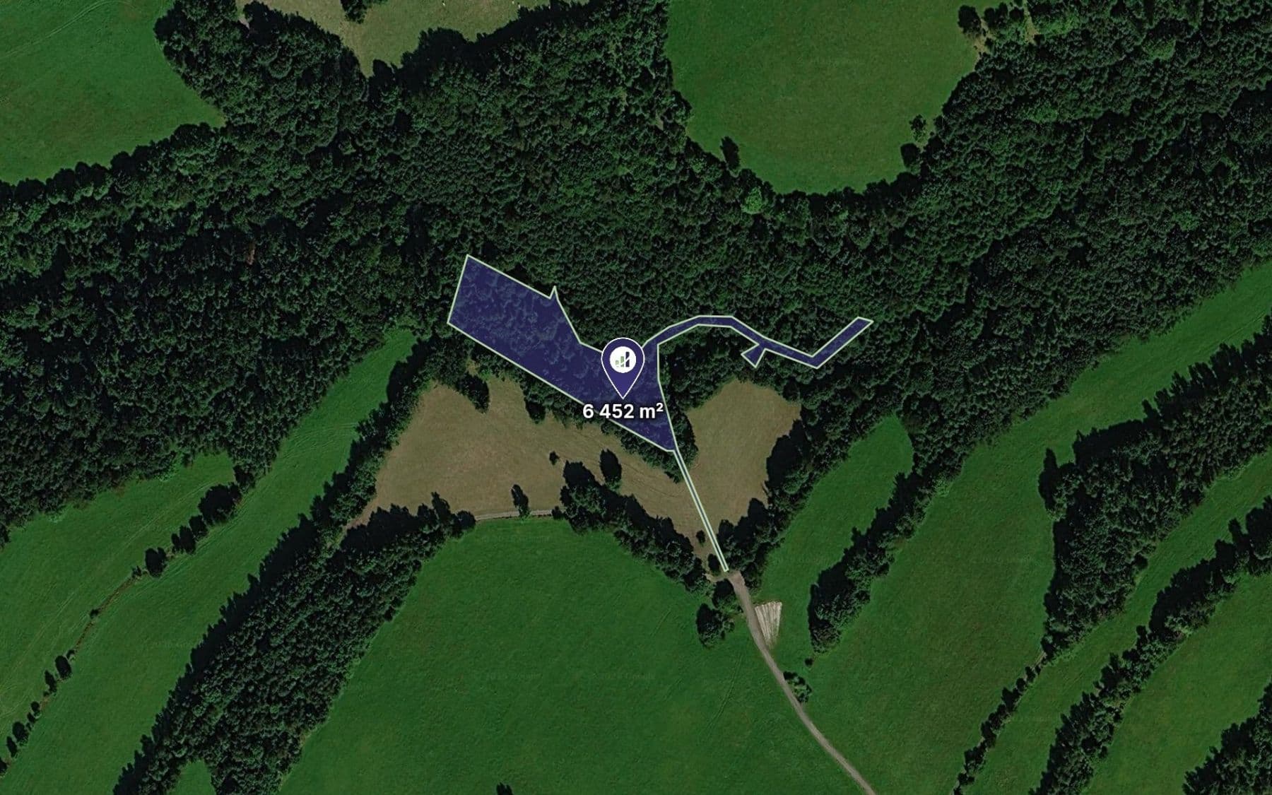 Predaj pozemku 6.452 m², Bušín, Olomoucký kraj Predaj pozemku 6.452 m², Bušín, Olomoucký kraj