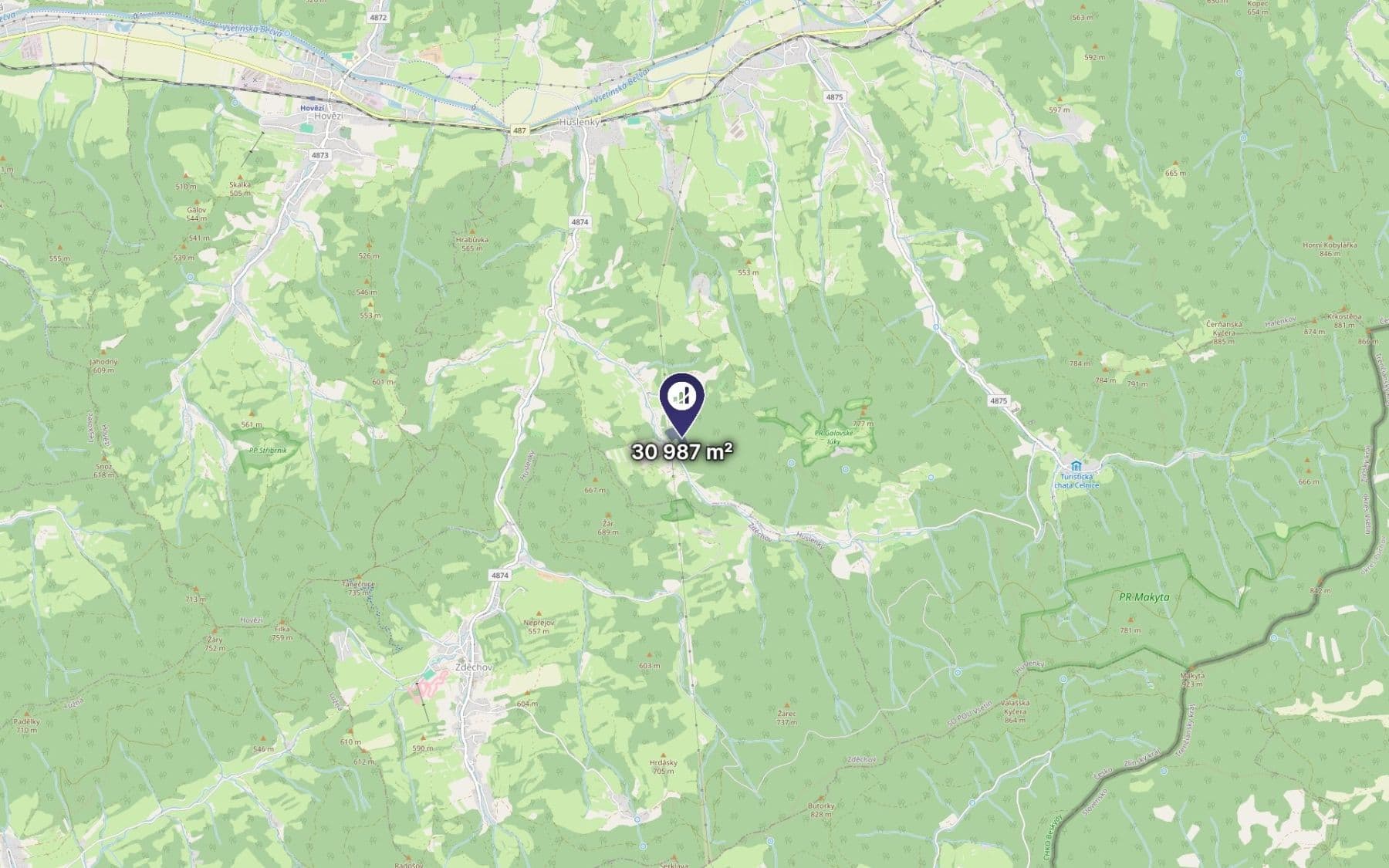 Predaj pozemku 30.987 m², Huslenky, Zlínský kraj Predaj pozemku 30.987 m², Huslenky, Zlínský kraj