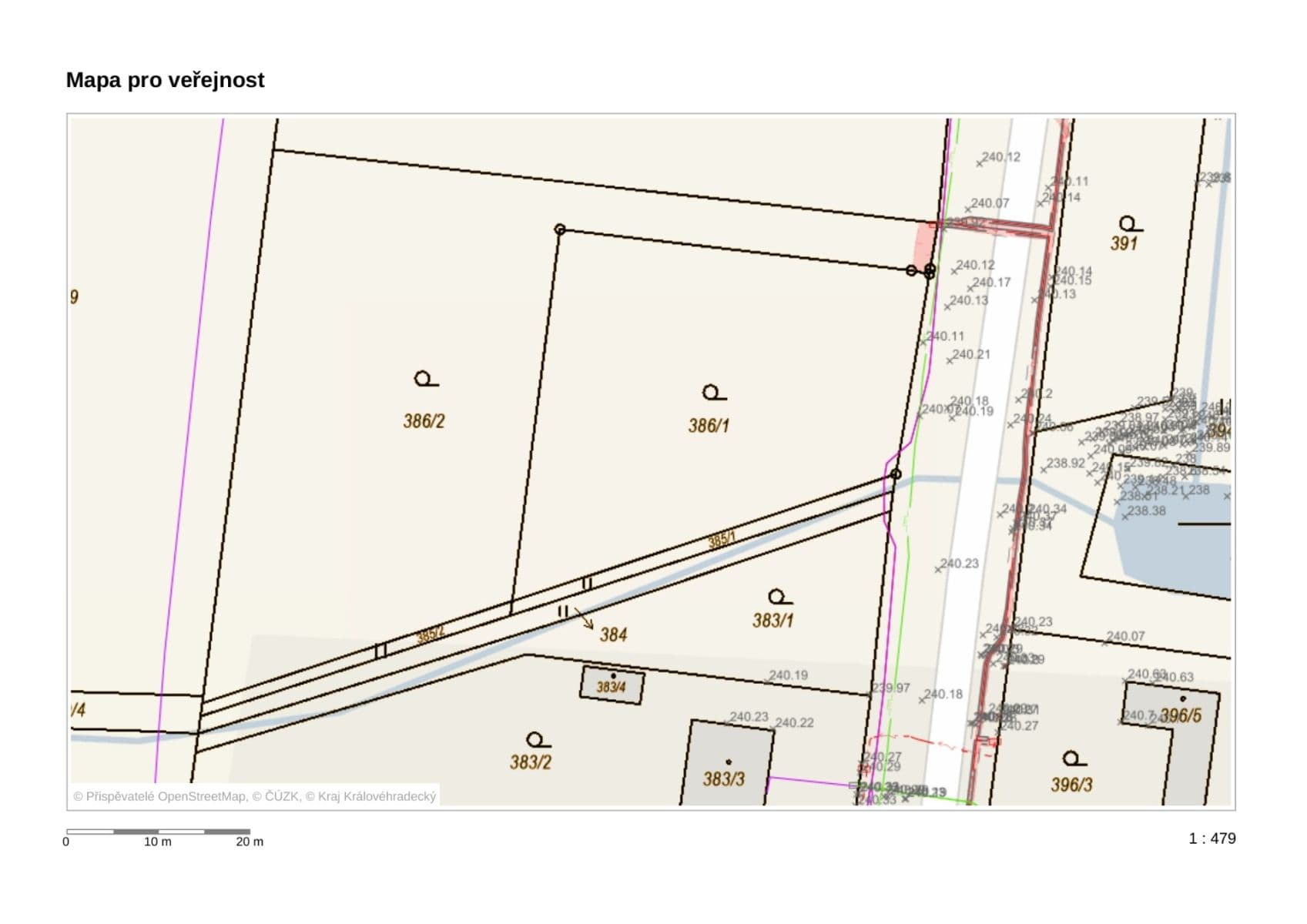 Predaj pozemku 1.331 m², Lhota pod Libčany, Královéhradecký kraj Predaj pozemku 1.331 m², Lhota pod Libčany, Královéhradecký kraj