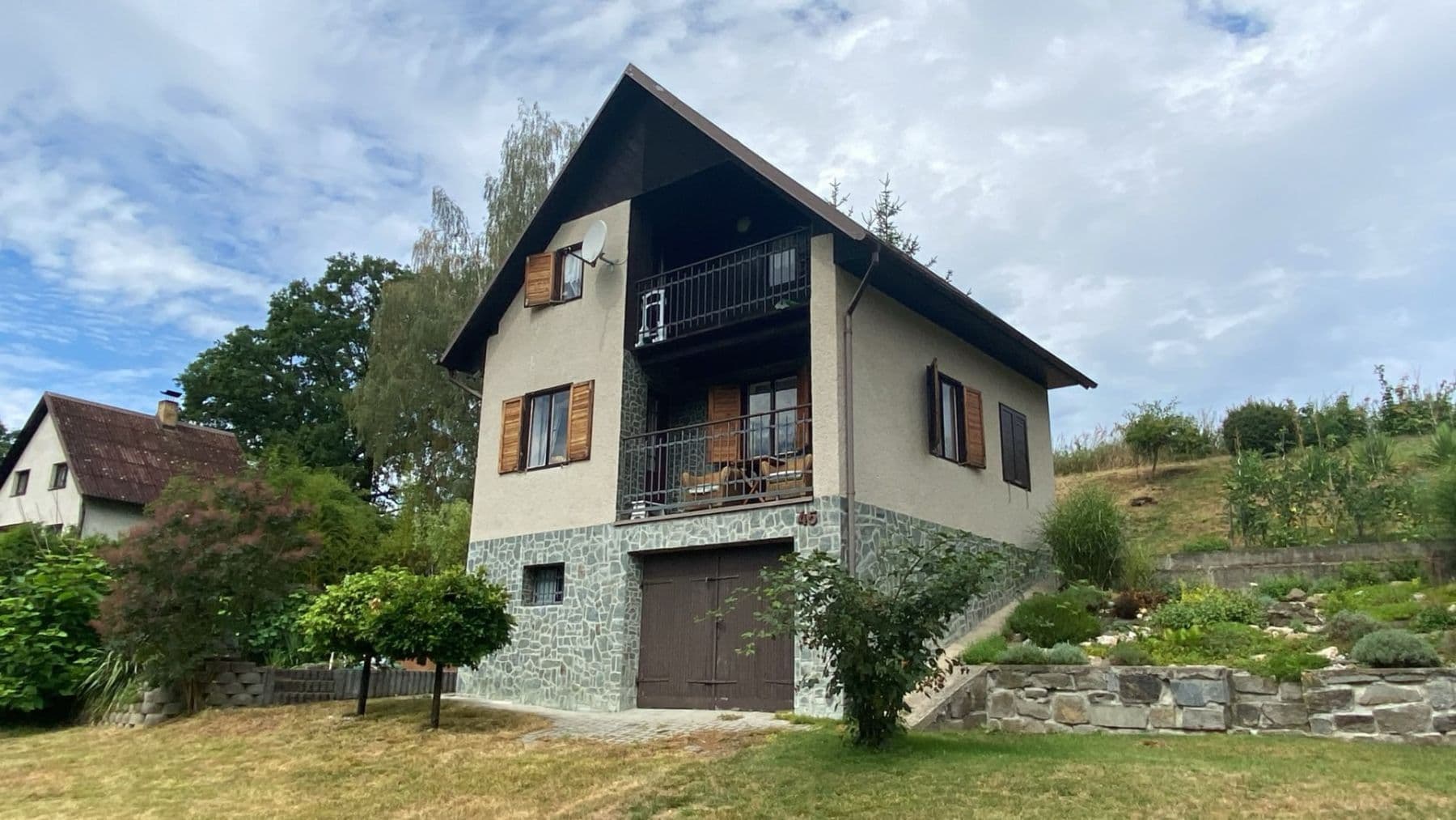 Predaj rekreačného objektu 114 m², pozemok 290 m², Nová Cerekev, Kraj Vysočina Predaj rekreačného objektu 114 m², pozemok 290 m², Nová Cerekev, Kraj Vysočina