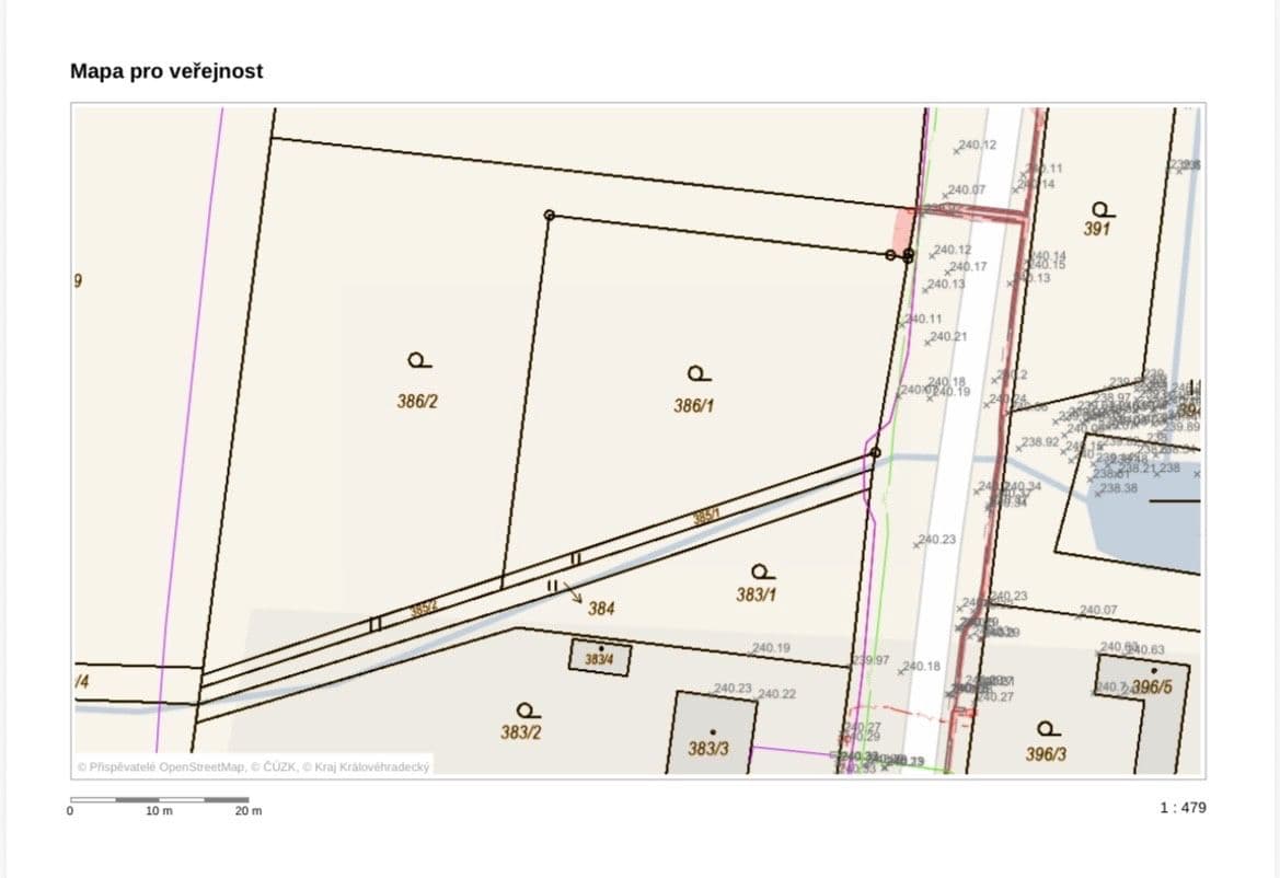 Predaj pozemku 1.981 m², Lhota pod Libčany, Královéhradecký kraj Predaj pozemku 1.981 m², Lhota pod Libčany, Královéhradecký kraj