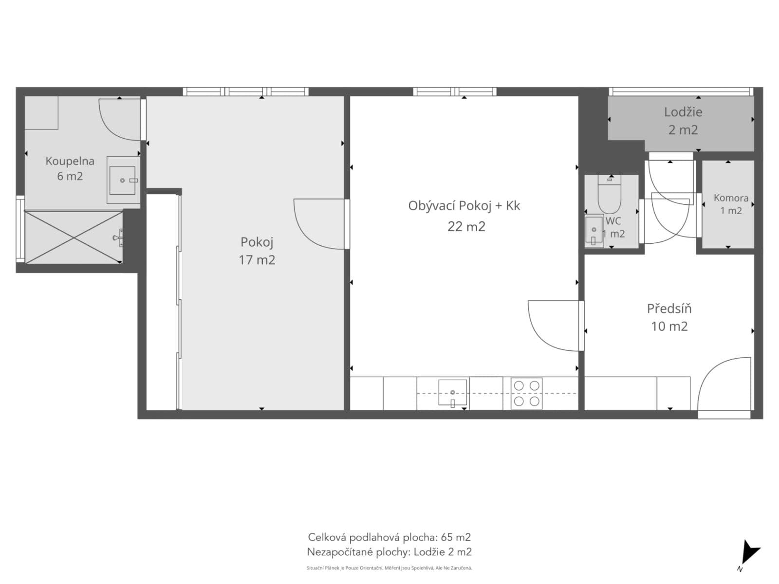Predaj bytu 2-izbový 65 m², Hůlkova, Praha, Praha Predaj bytu 2-izbový 65 m², Hůlkova, Praha, Praha