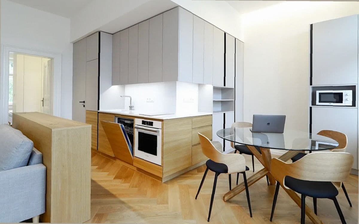 Prenájom bytu 2-izbový 56 m², Na Bělidle, Praha, Praha Prenájom bytu 2-izbový 56 m², Na Bělidle, Praha, Praha