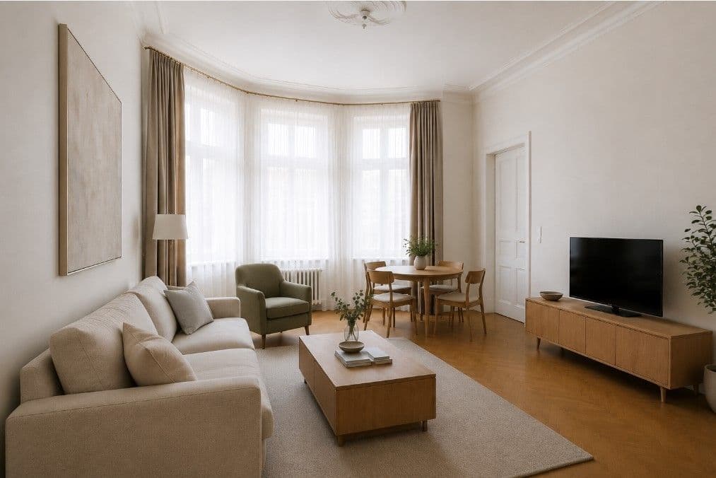 Prenájom bytu 72 m², Nitranská, Praha, Praha Prenájom bytu 72 m², Nitranská, Praha, Praha