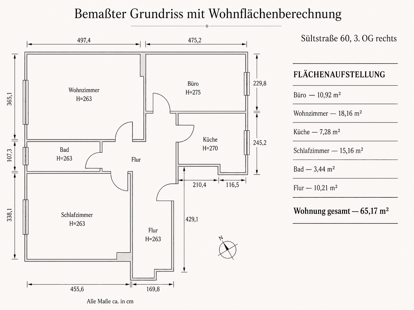 Predaj bytu 3-izbový 66 m², Sültstraße 60, Berlin, Berlín Predaj bytu 3-izbový 66 m², Sültstraße 60, Berlin, Berlín