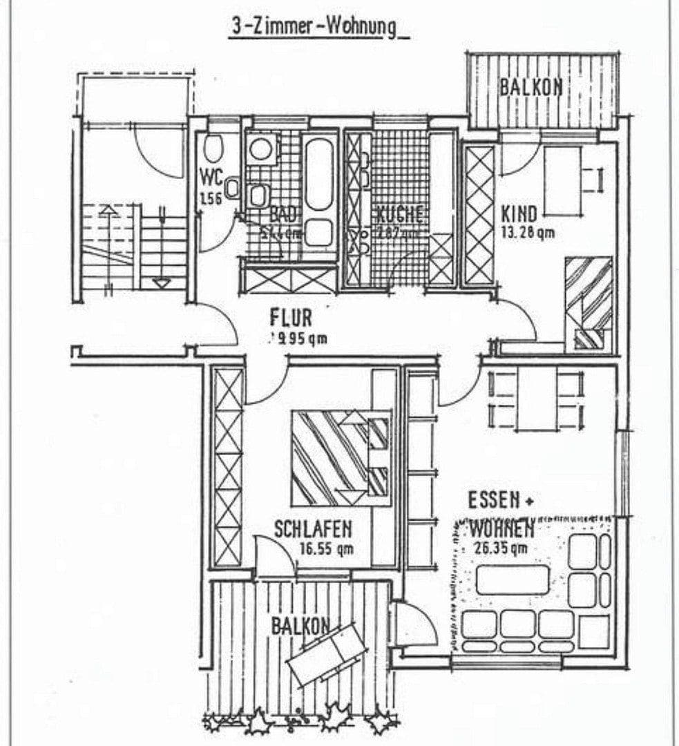 Predaj bytu 3-izbový 86 m², Herbrechtingen, Bádensko-Wurttembersko Predaj bytu 3-izbový 86 m², Herbrechtingen, Bádensko-Wurttembersko