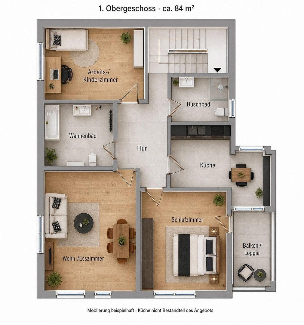 Predaj bytu 3-izbový 84 m², Auf der Reiswiese, Offenbach Am Main, Hesensko Predaj bytu 3-izbový 84 m², Auf der Reiswiese, Offenbach Am Main, Hesensko