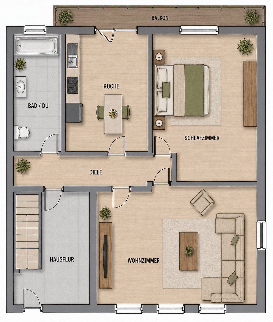 Prenájom bytu 2-izbový 59 m², Waldecker Str 11, Duisburg, Severné Porýnie - Westfálsko Prenájom bytu 2-izbový 59 m², Waldecker Str 11, Duisburg, Severné Porýnie - Westfálsko
