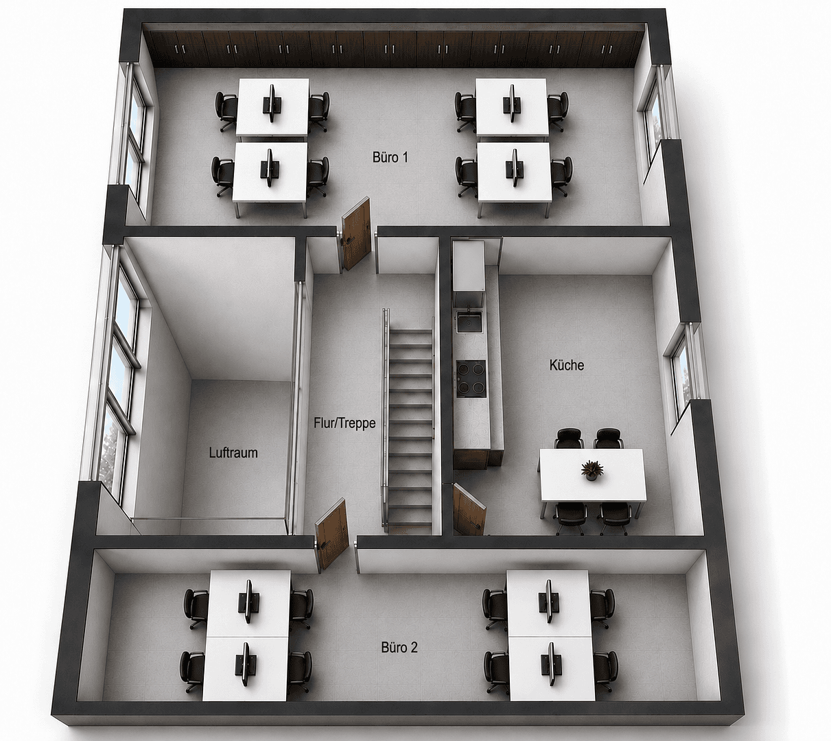 Prenájom kancelárie 122 m², Anhalter Str. 12, HAM-Heessen, Severné Porýnie - Westfálsko Prenájom kancelárie 122 m², Anhalter Str. 12, HAM-Heessen, Severné Porýnie - Westfálsko