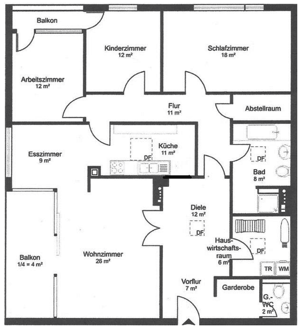 Predaj bytu 4-izbový 138 m², Hamburg, Hamburg Predaj bytu 4-izbový 138 m², Hamburg, Hamburg