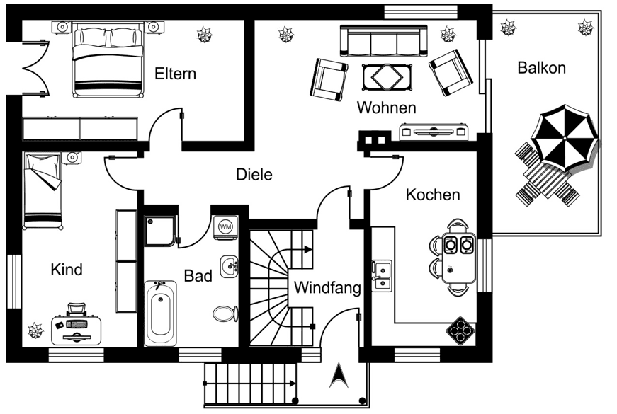 Predaj domu 363 m², pozemok 877 m², Greifenklaustraße 10, Reckendorf, Bavorsko Predaj domu 363 m², pozemok 877 m², Greifenklaustraße 10, Reckendorf, Bavorsko