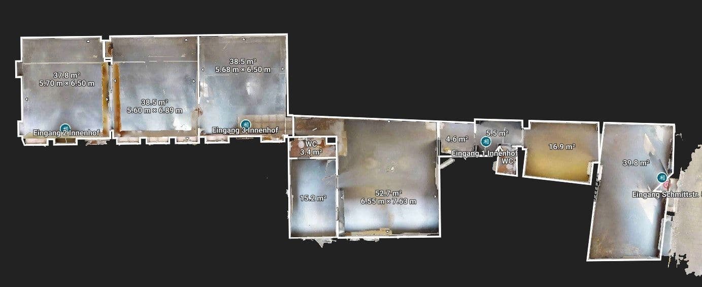 Prenájom kancelárie 275 m², Schmittstr. 56, Bingen am Rhein, Porýnie-Falcko Prenájom kancelárie 275 m², Schmittstr. 56, Bingen am Rhein, Porýnie-Falcko