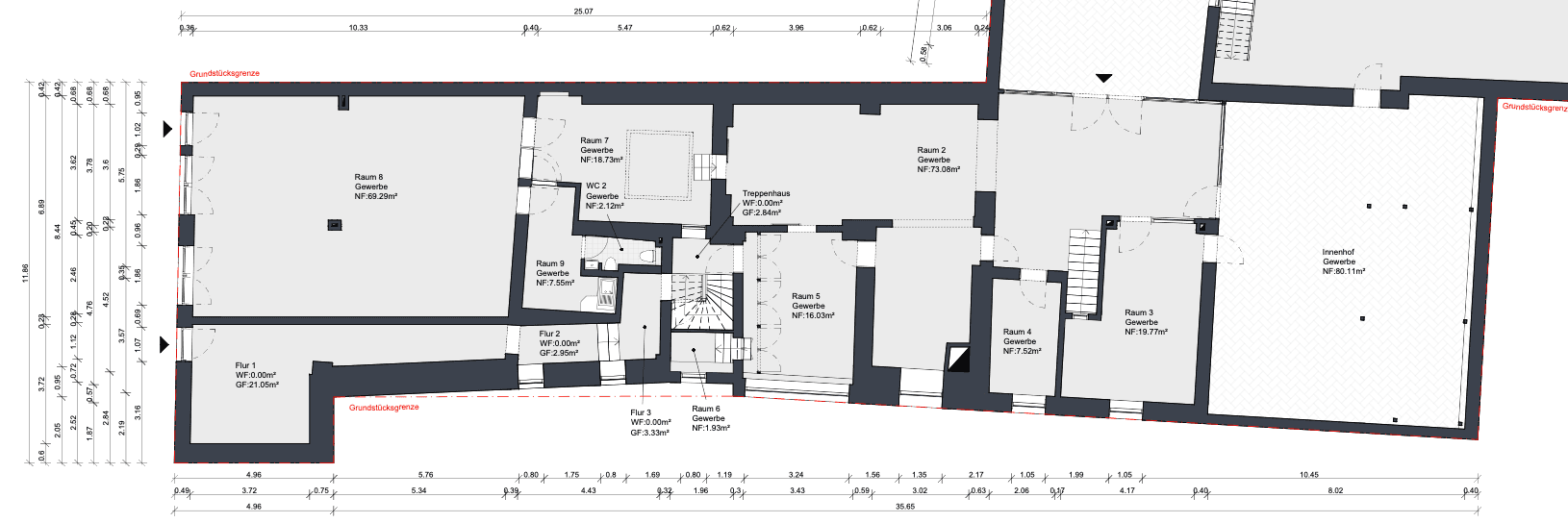 Prenájom nebytového priestoru 615 m², Winzingerstraße 37, Neustadt an der Weinstraße, Porýnie-Falcko Prenájom nebytového priestoru 615 m², Winzingerstraße 37, Neustadt an der Weinstraße, Porýnie-Falcko