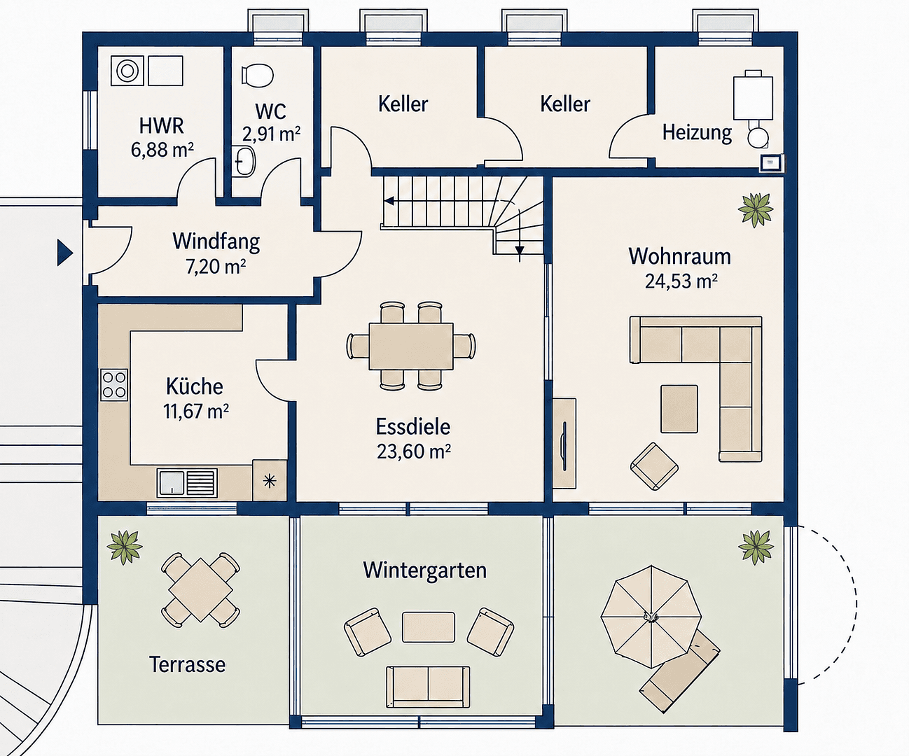 Predaj domu 180 m², pozemok 1.269 m², Marklkofen, Bavorsko Predaj domu 180 m², pozemok 1.269 m², Marklkofen, Bavorsko