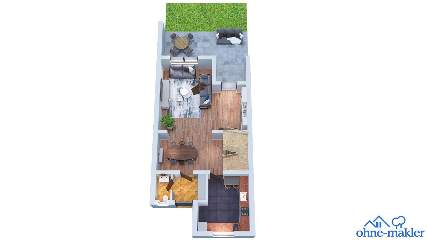 Predaj domu 143 m², pozemok 235 m², Donauschwabenstraße, Eching, Bavorsko Predaj domu 143 m², pozemok 235 m², Donauschwabenstraße, Eching, Bavorsko