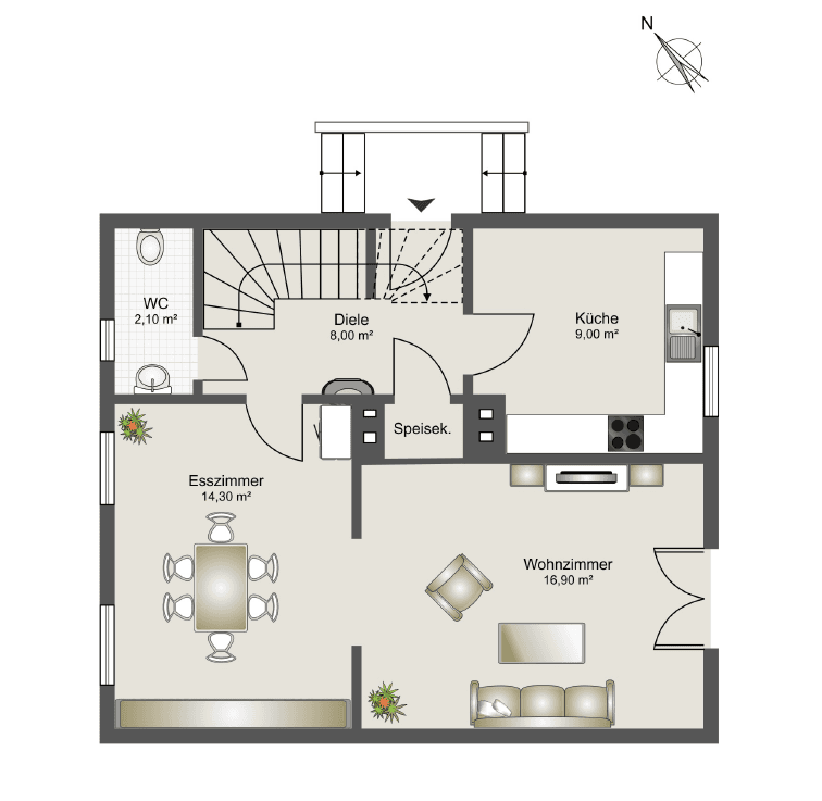 Predaj domu 138 m², pozemok 428 m², Herlesweiden 4, Bad Kreuznach, Porýnie-Falcko Predaj domu 138 m², pozemok 428 m², Herlesweiden 4, Bad Kreuznach, Porýnie-Falcko