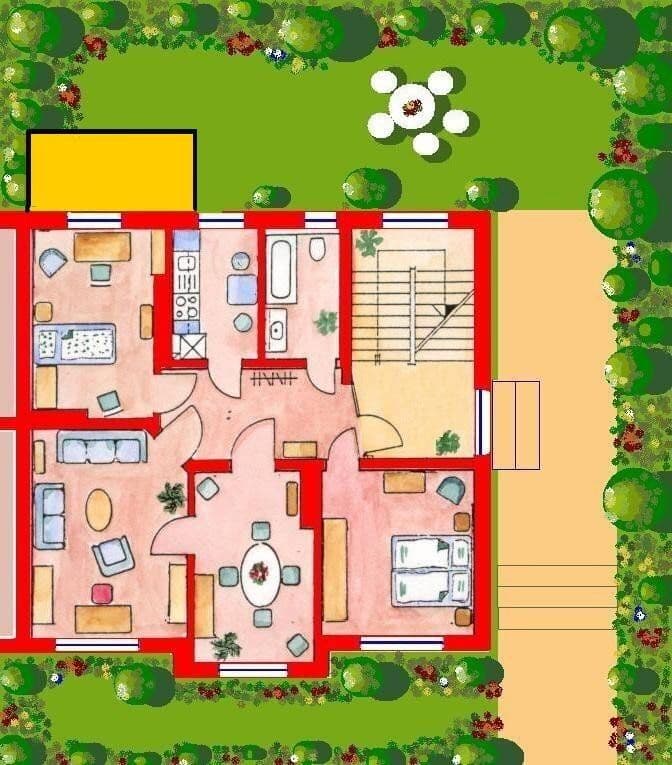 Predaj bytu 4-izbový 83 m², Brucknerstraße 15, Weimar, Durínsko Predaj bytu 4-izbový 83 m², Brucknerstraße 15, Weimar, Durínsko