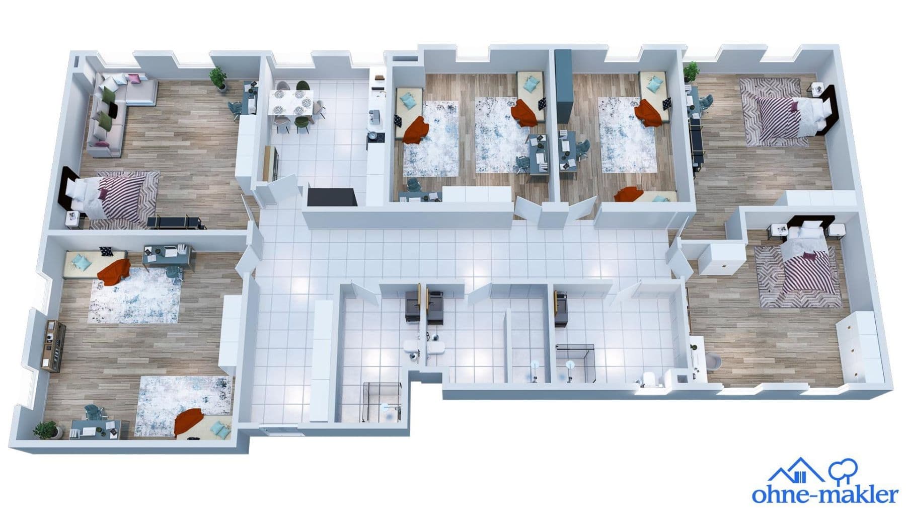 Predaj bytu 6-izbový 166 m², Villinger Strasse 14, Villingen-Schwenningen, Bádensko-Wurttembersko Predaj bytu 6-izbový 166 m², Villinger Strasse 14, Villingen-Schwenningen, Bádensko-Wurttembersko