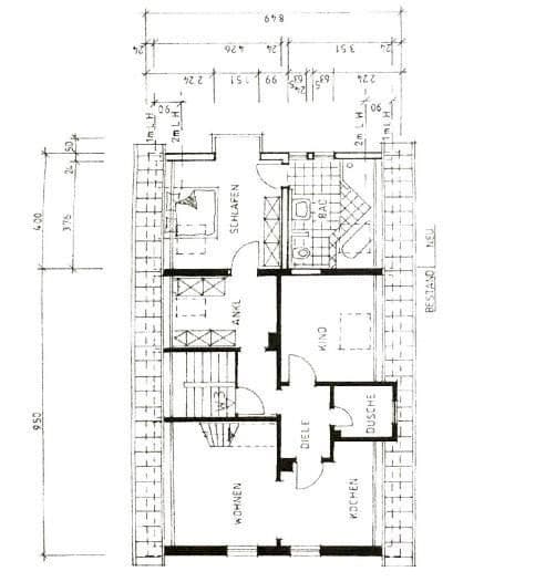 Prenájom bytu 4-izbový 110 m², Hanau, Hesensko Prenájom bytu 4-izbový 110 m², Hanau, Hesensko