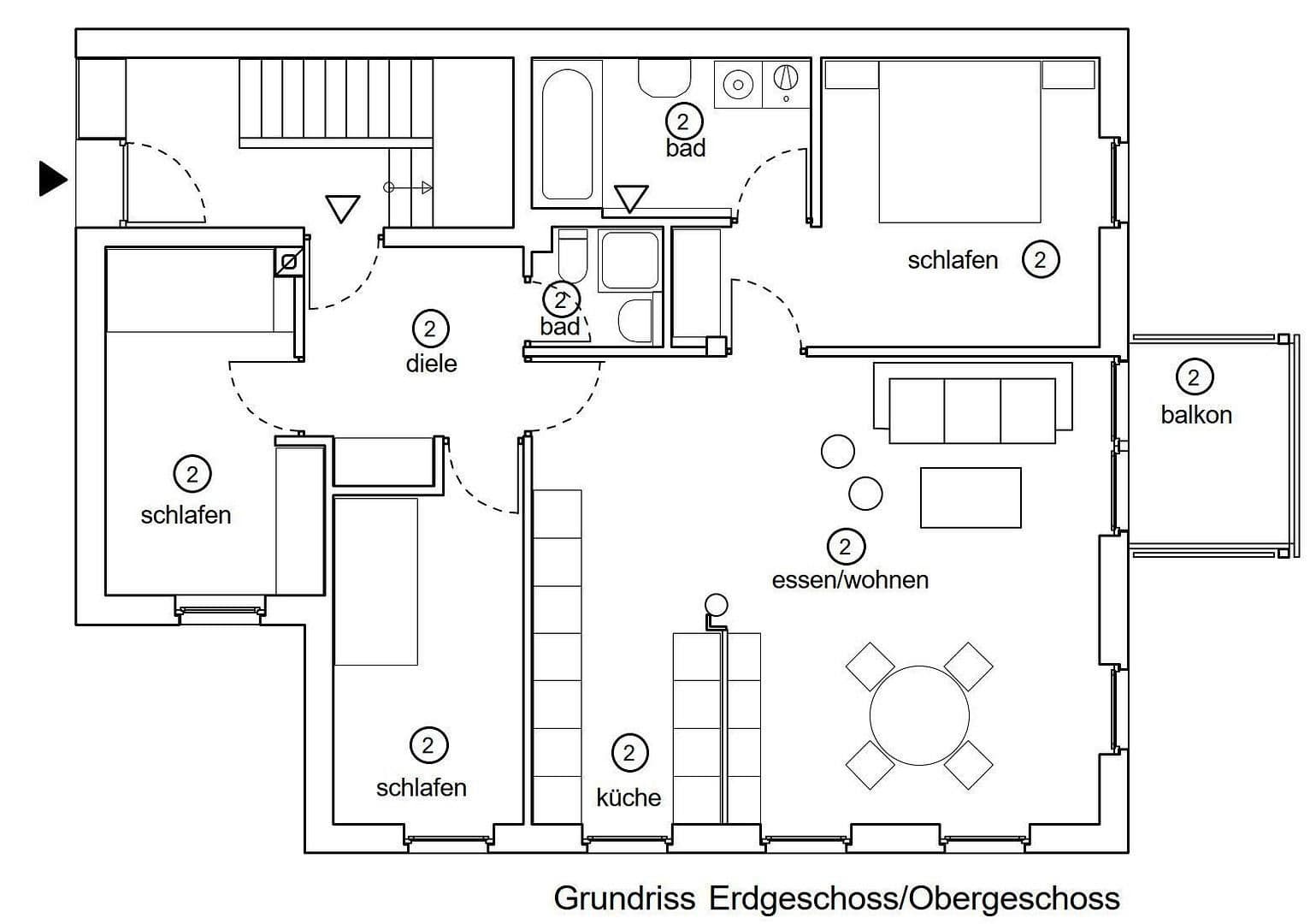 Predaj bytu 4-izbový 82 m², Im Ganggarten 2a, Mehring, Porýnie-Falcko Predaj bytu 4-izbový 82 m², Im Ganggarten 2a, Mehring, Porýnie-Falcko