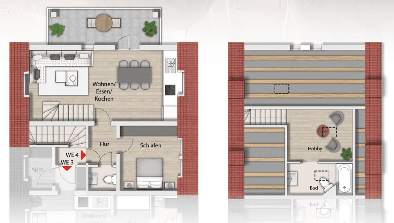 Prenájom bytu 2-izbový 75 m², Stuttgarterstrasse 6, Filderstadt, Bádensko-Wurttembersko Prenájom bytu 2-izbový 75 m², Stuttgarterstrasse 6, Filderstadt, Bádensko-Wurttembersko