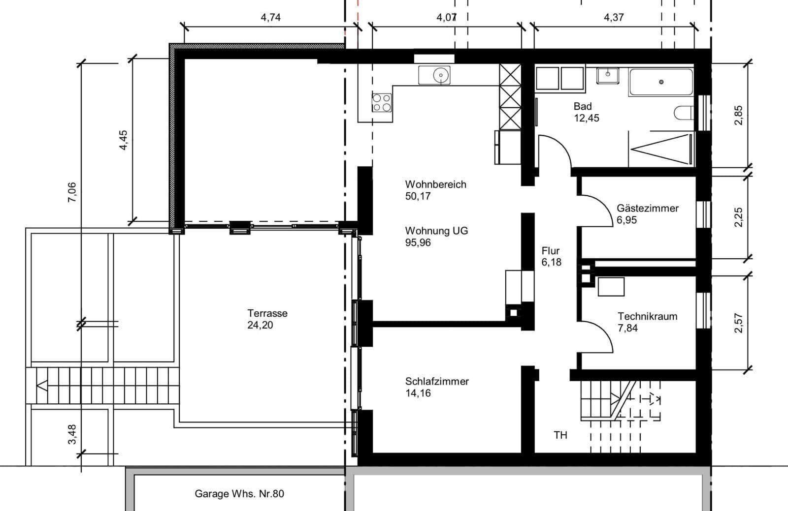 Prenájom bytu 2-izbový 96 m², Stuttgart-Weilimdorf, Bádensko-Wurttembersko Prenájom bytu 2-izbový 96 m², Stuttgart-Weilimdorf, Bádensko-Wurttembersko