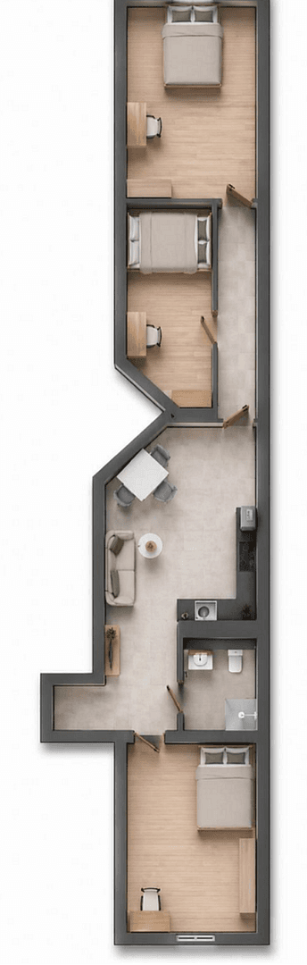 Predaj bytu 3-izbový 74 m², Düsseldorf, Severné Porýnie - Westfálsko Predaj bytu 3-izbový 74 m², Düsseldorf, Severné Porýnie - Westfálsko