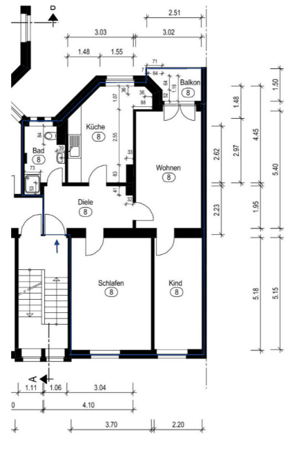 Predaj bytu 3-izbový 76 m², Düsseldorf, Severné Porýnie - Westfálsko Predaj bytu 3-izbový 76 m², Düsseldorf, Severné Porýnie - Westfálsko