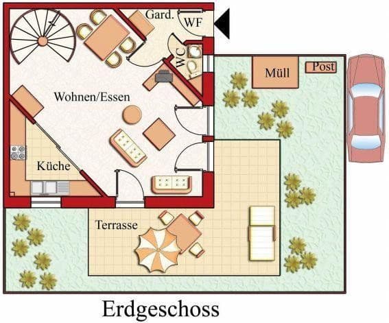 Prenájom domu 143 m², pozemok 200 m², Alleestr. 2b, Unterschleißheim, Bavorsko Prenájom domu 143 m², pozemok 200 m², Alleestr. 2b, Unterschleißheim, Bavorsko