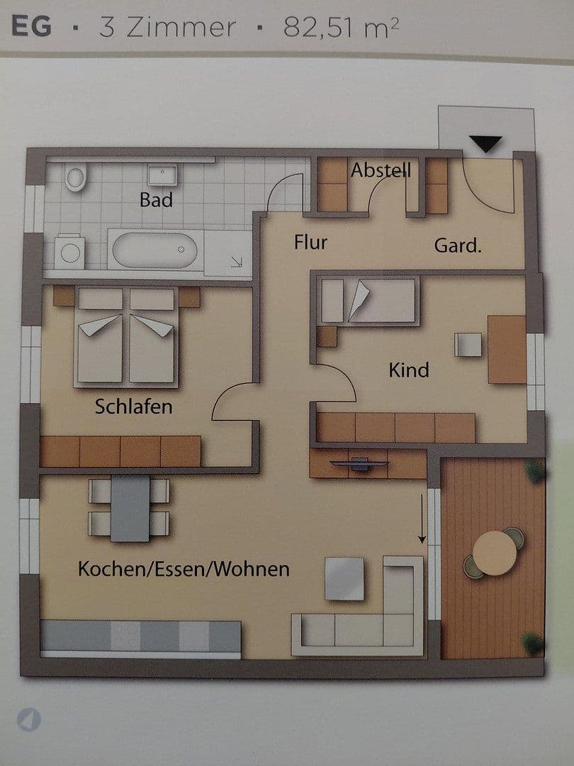 Prenájom bytu 3-izbový 83 m², Hallertorstraße 8, Neumarkt in der Oberpfalz, Bavorsko Prenájom bytu 3-izbový 83 m², Hallertorstraße 8, Neumarkt in der Oberpfalz, Bavorsko