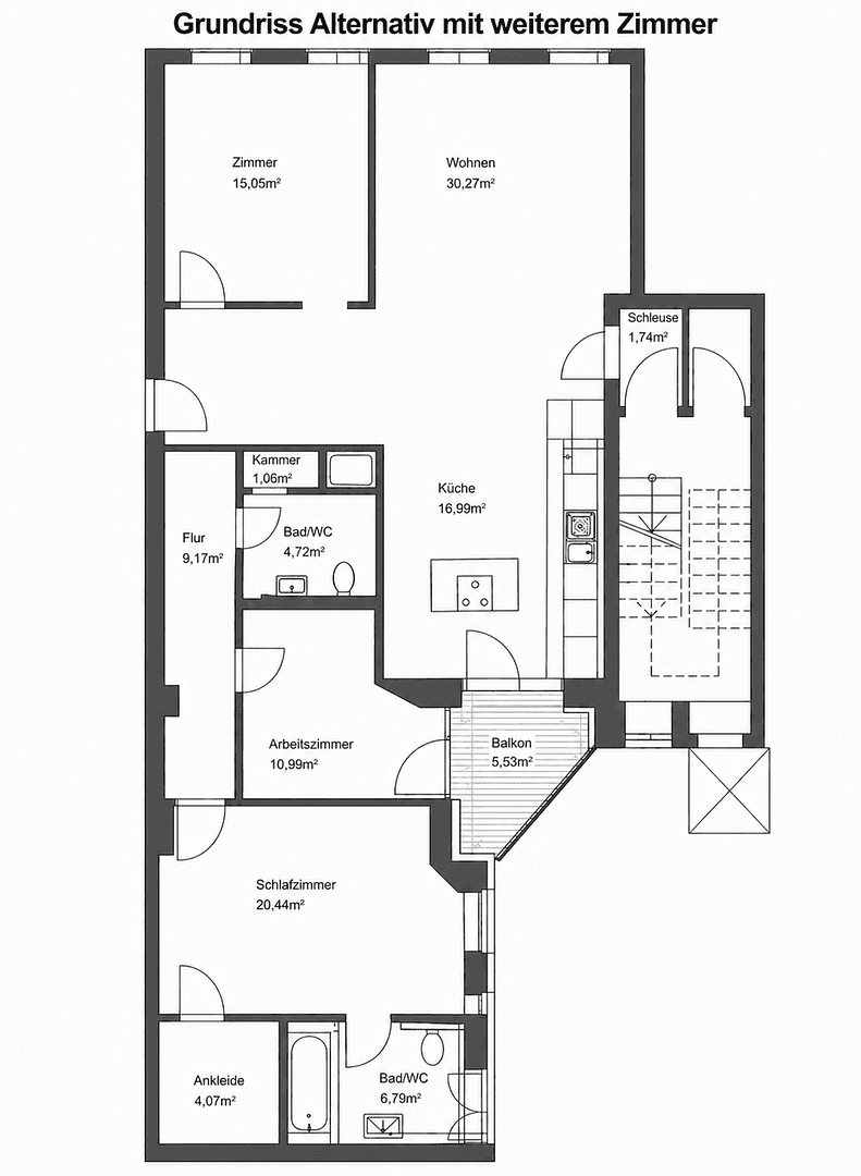 Predaj bytu 3-izbový 125 m², Graefestrasse 80, Berlin, Berlín Predaj bytu 3-izbový 125 m², Graefestrasse 80, Berlin, Berlín
