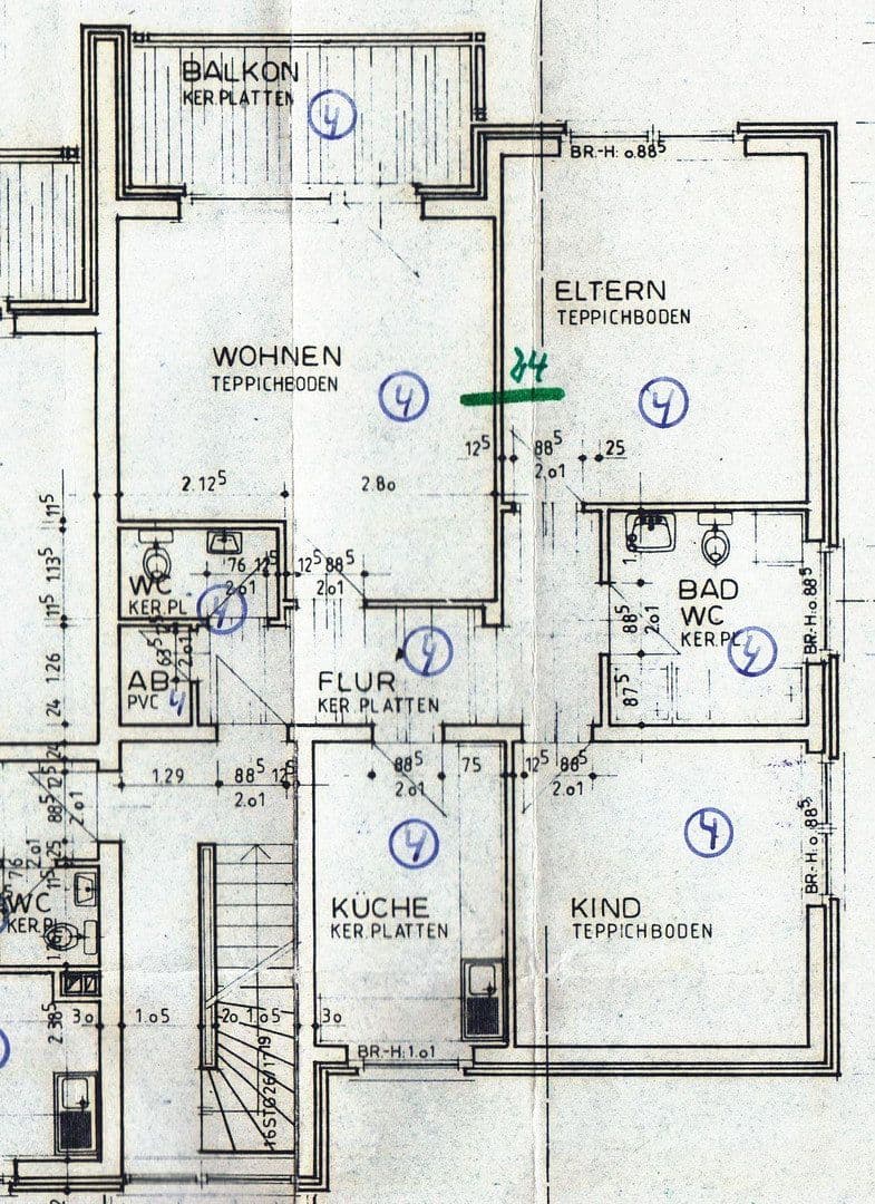 Predaj bytu 3-izbový 87 m², Janheck 38, Bad Iburg, Dolné Sasko Predaj bytu 3-izbový 87 m², Janheck 38, Bad Iburg, Dolné Sasko