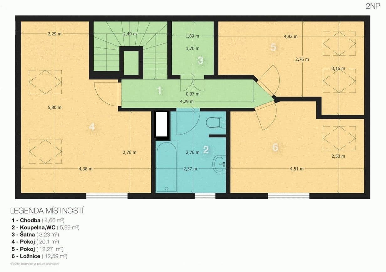 Predaj bytu 4-izbový 103 m², Sokolovská, Čelákovice, Středočeský kraj Predaj bytu 4-izbový 103 m², Sokolovská, Čelákovice, Středočeský kraj