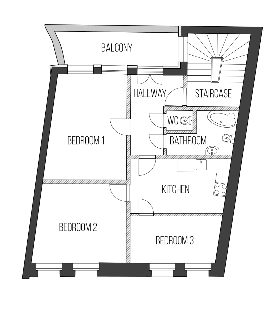 Prenájom bytu 3-izbový 75 m², Francouzská, Praha, Praha Prenájom bytu 3-izbový 75 m², Francouzská, Praha, Praha