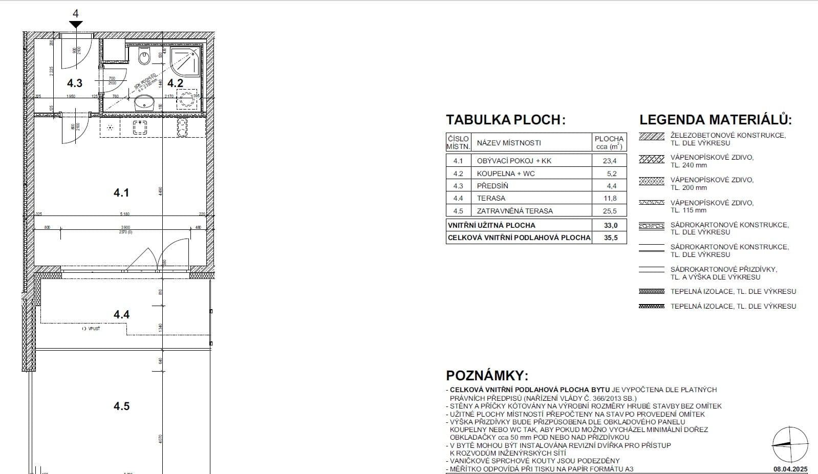 Prenájom bytu 1-izbový 35 m², Mecháčková, Praha, Praha Prenájom bytu 1-izbový 35 m², Mecháčková, Praha, Praha
