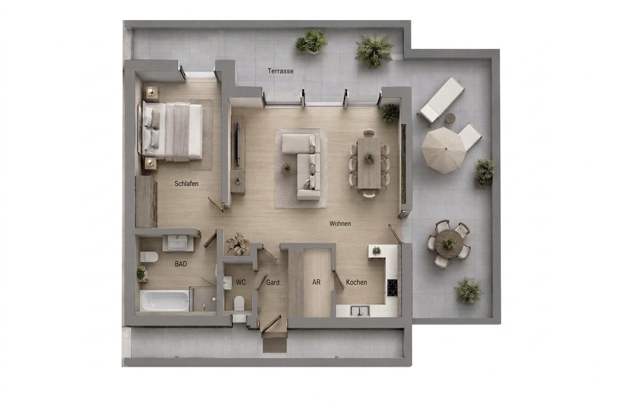 Predaj bytu 2-izbový 88 m², Westliche Waldringstraße 22, Fürth, Bavorsko Predaj bytu 2-izbový 88 m², Westliche Waldringstraße 22, Fürth, Bavorsko