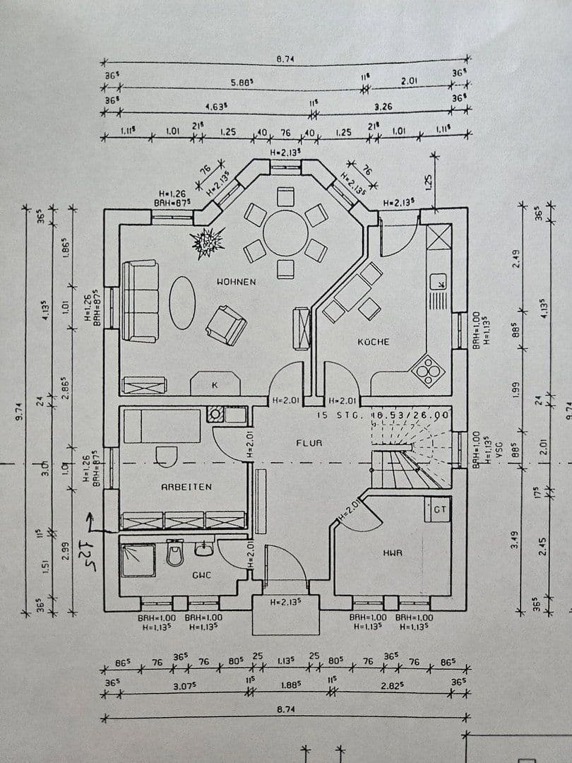 Predaj domu 144 m², pozemok 925 m², Schwedt/Oder, Brandenbursko Predaj domu 144 m², pozemok 925 m², Schwedt/Oder, Brandenbursko