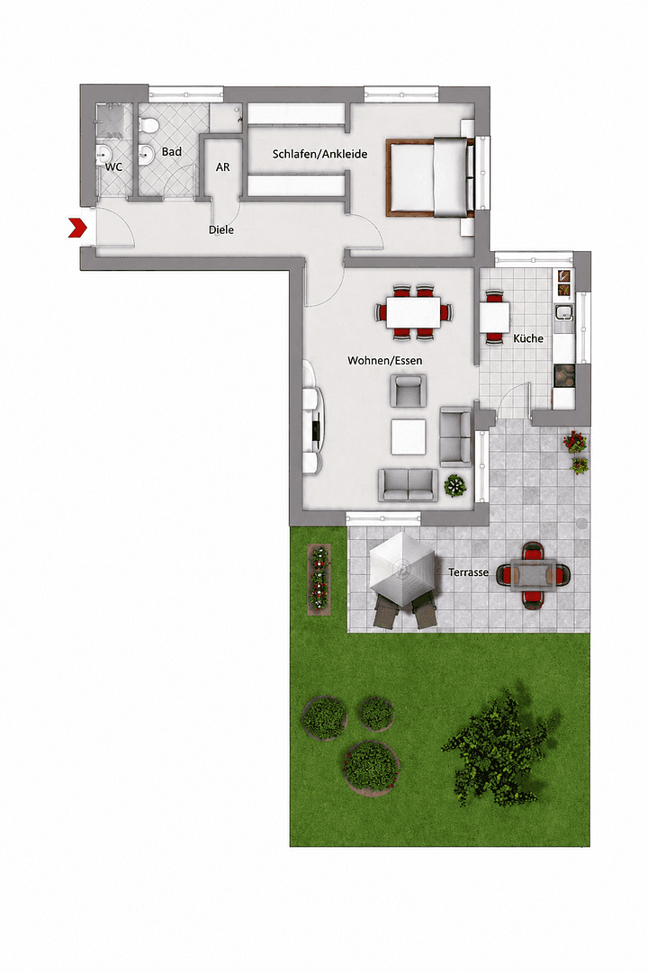 Predaj bytu 2-izbový 84 m², Alsdorf, Severné Porýnie - Westfálsko Predaj bytu 2-izbový 84 m², Alsdorf, Severné Porýnie - Westfálsko