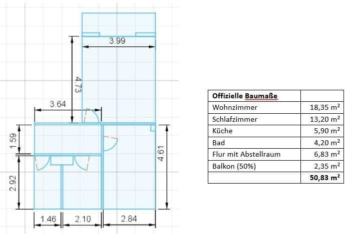 Predaj bytu 2-izbový 51 m², Hamburg, Hamburg Predaj bytu 2-izbový 51 m², Hamburg, Hamburg