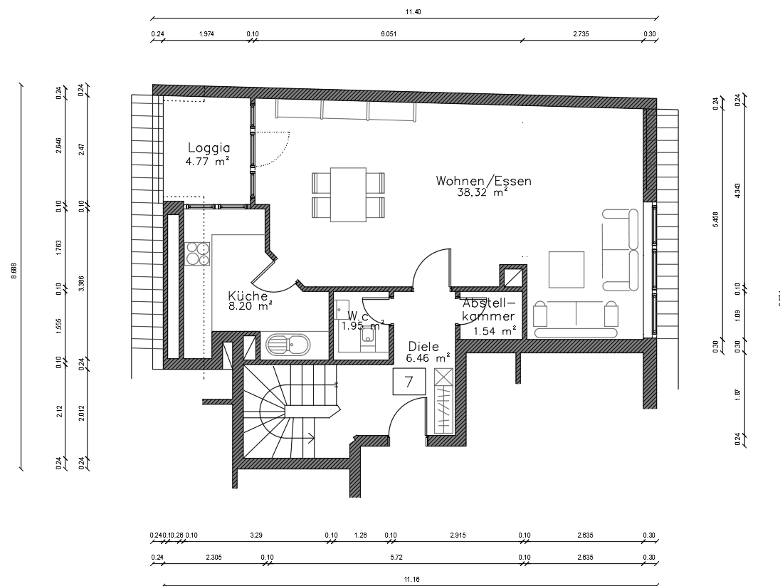 Prenájom bytu 3-izbový 106 m², Malteserordensstraße 4, Freiburg, Bádensko-Wurttembersko Prenájom bytu 3-izbový 106 m², Malteserordensstraße 4, Freiburg, Bádensko-Wurttembersko