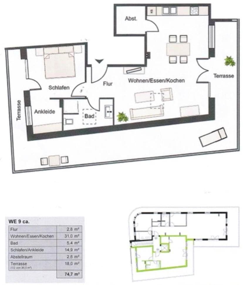 Prenájom bytu 2-izbový 75 m², Weyerstraße 45, Solingen, Severné Porýnie - Westfálsko Prenájom bytu 2-izbový 75 m², Weyerstraße 45, Solingen, Severné Porýnie - Westfálsko