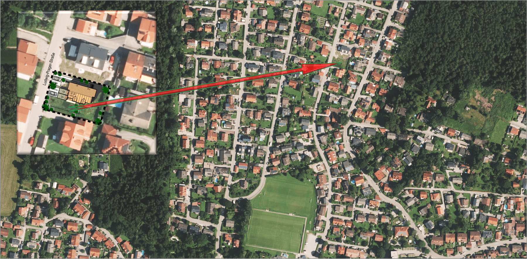 Predaj domu 163 m², pozemok 341 m², Kolbermoor, Bavorsko Predaj domu 163 m², pozemok 341 m², Kolbermoor, Bavorsko