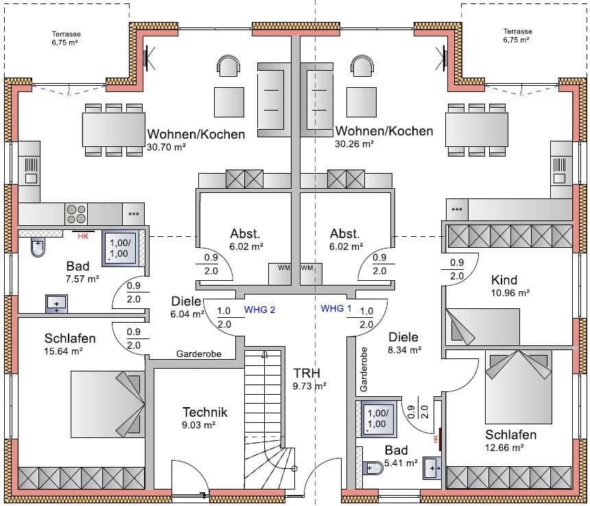 Predaj bytu 3-izbový 72 m², Im Malerwinkel 11, Geestland, Dolné Sasko Predaj bytu 3-izbový 72 m², Im Malerwinkel 11, Geestland, Dolné Sasko