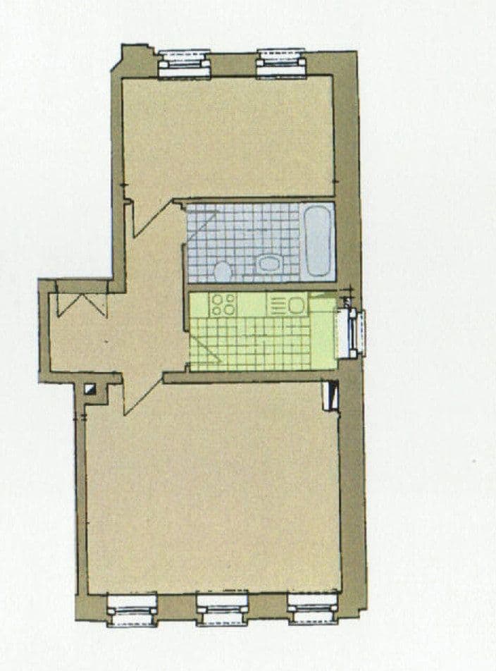 Prenájom bytu 2-izbový 61 m², Oeserstr. 40, Leipzig, Sasko Prenájom bytu 2-izbový 61 m², Oeserstr. 40, Leipzig, Sasko