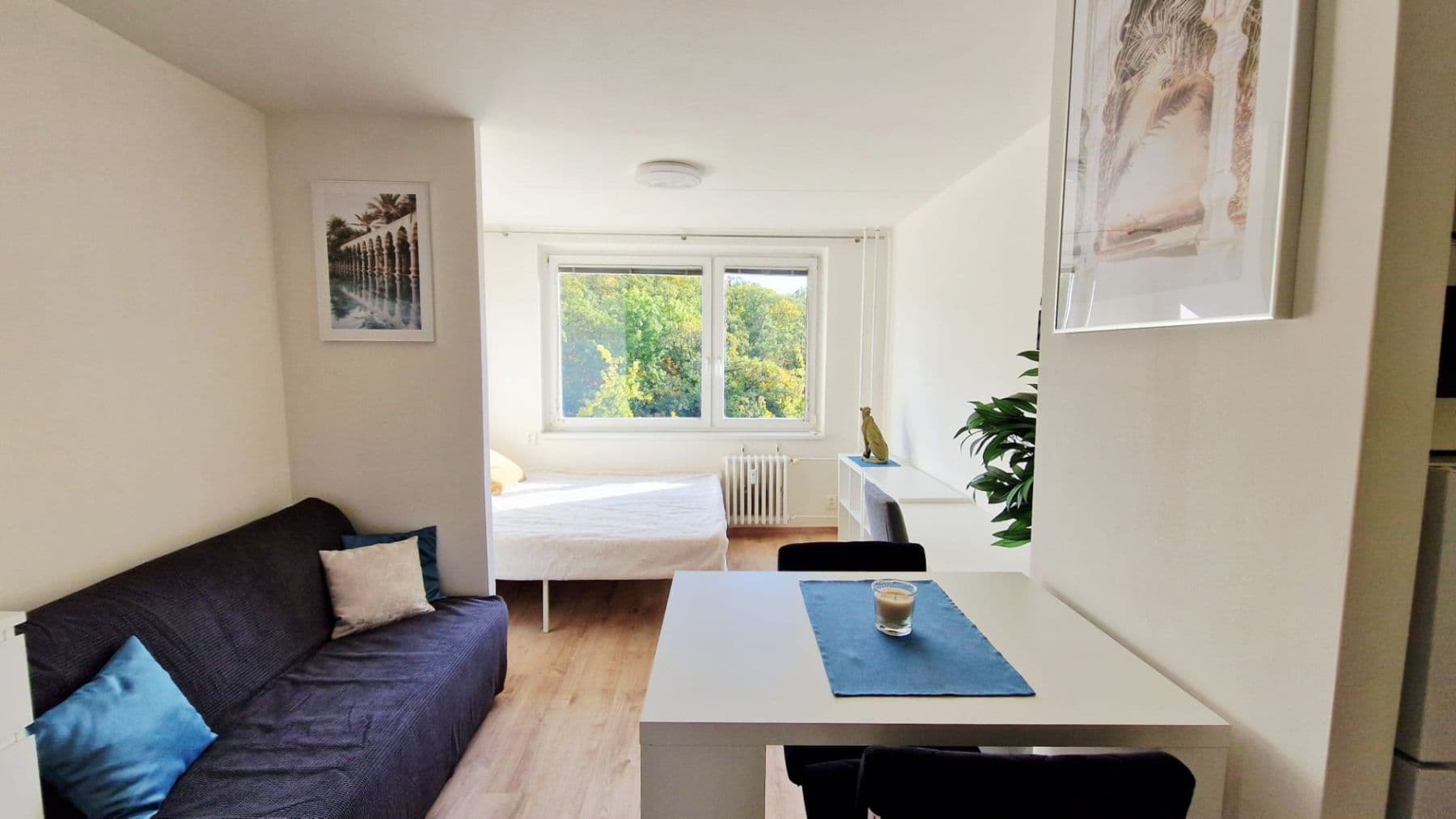 Prenájom bytu 1-izbový 30 m², Pod Lysinami, Praha, Praha Prenájom bytu 1-izbový 30 m², Pod Lysinami, Praha, Praha
