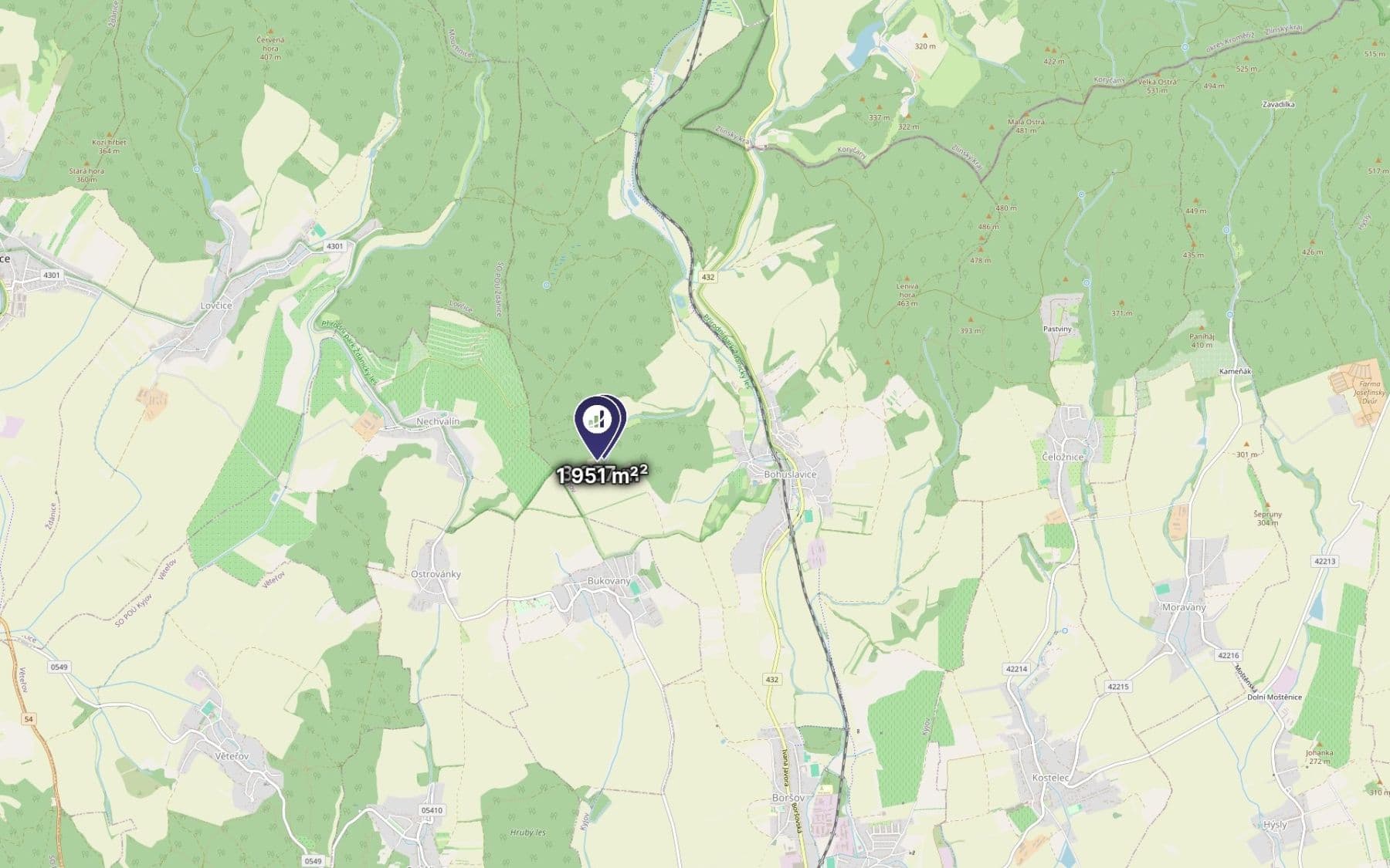 Predaj pozemku 5.608 m², Kyjov, Jihomoravský kraj Predaj pozemku 5.608 m², Kyjov, Jihomoravský kraj