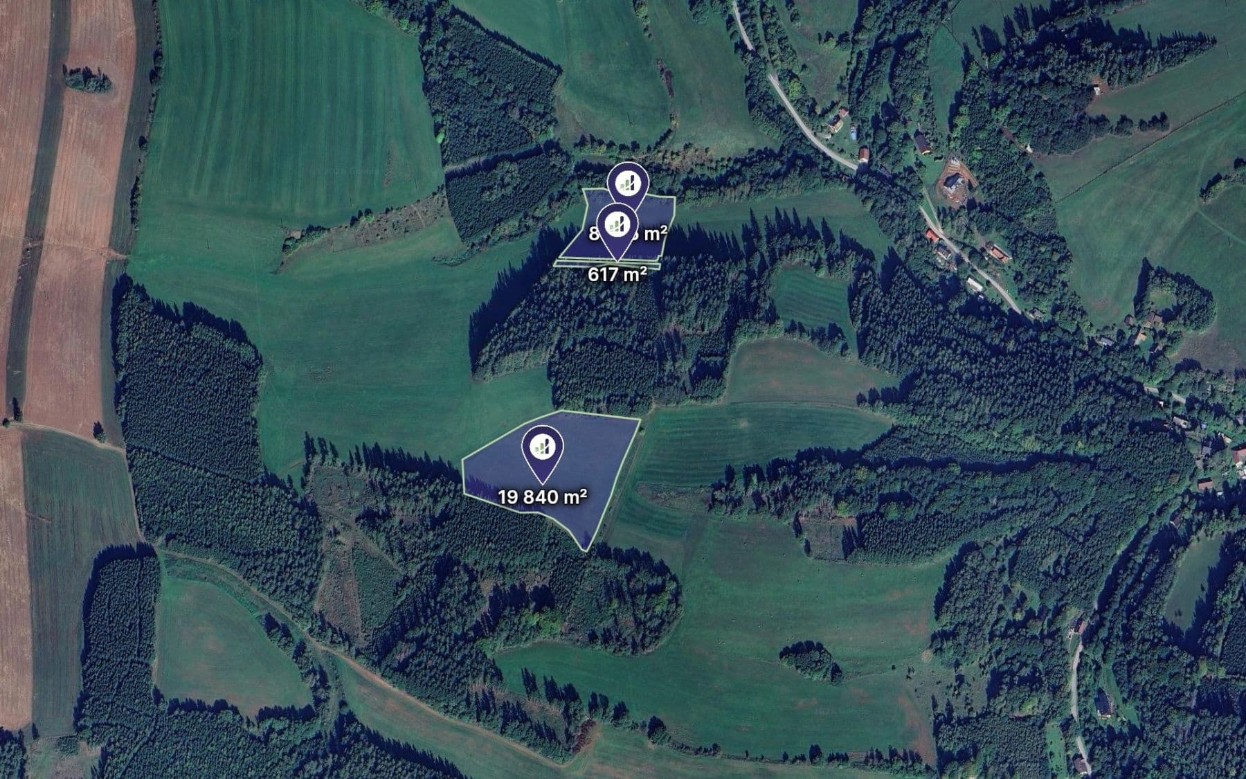 Predaj pozemku 28.692 m², Vidochov, Královéhradecký kraj Predaj pozemku 28.692 m², Vidochov, Královéhradecký kraj