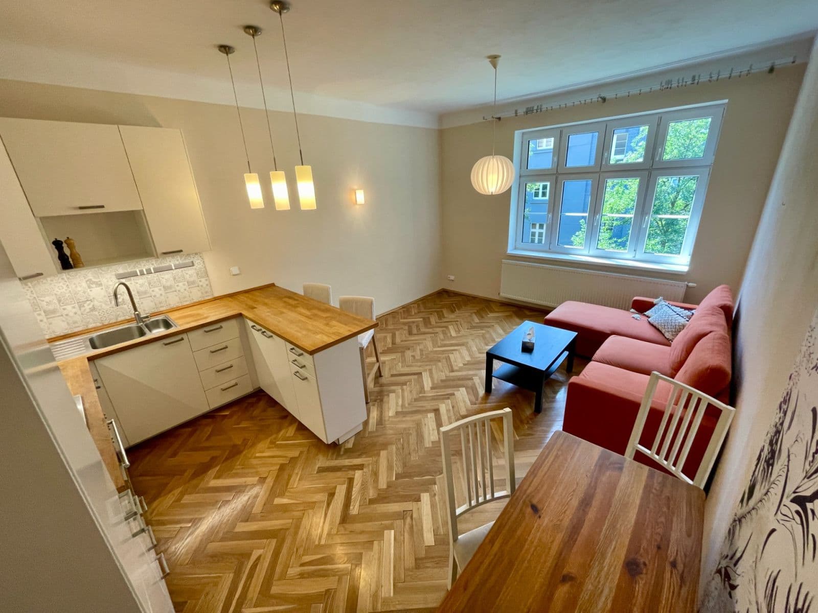 Prenájom bytu 2-izbový 52 m², Hájkova, Praha, Praha Prenájom bytu 2-izbový 52 m², Hájkova, Praha, Praha